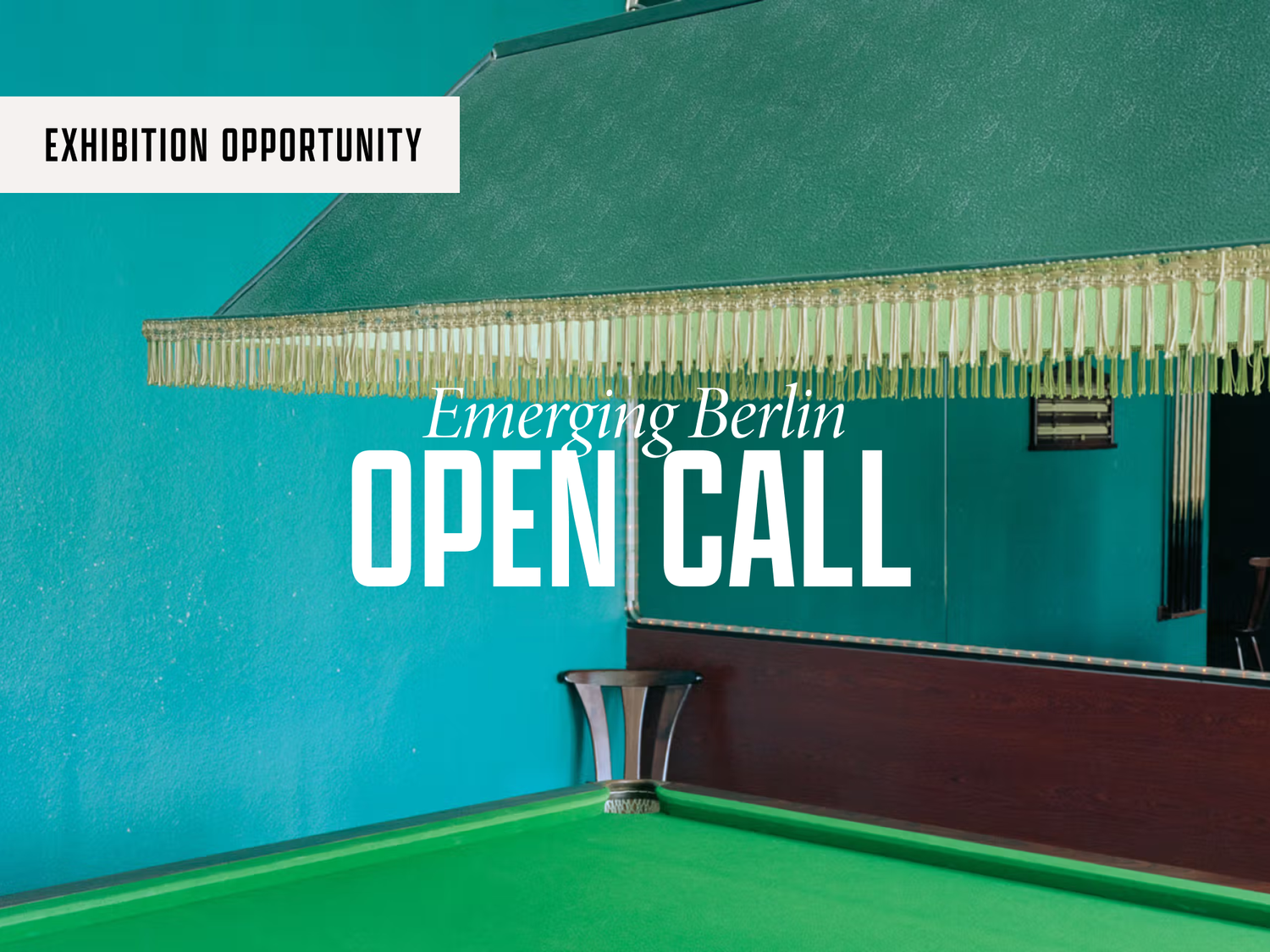 Emerging Berlin - Open Call